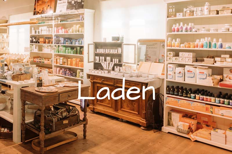 Laden im Teeturm
